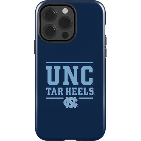 University of North Carolina University of Tar Heels iPhone 15 Pro Impact Case