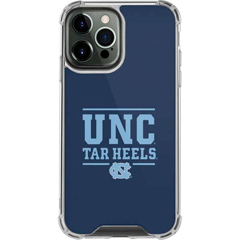 University of North Carolina University of Tar Heels iPhone 15 Pro Max Clear Case
