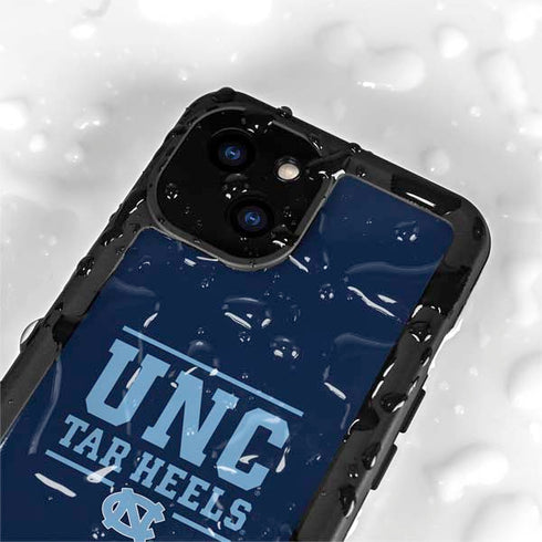 University of North Carolina University of Tar Heels iPhone 15 Waterproof Case