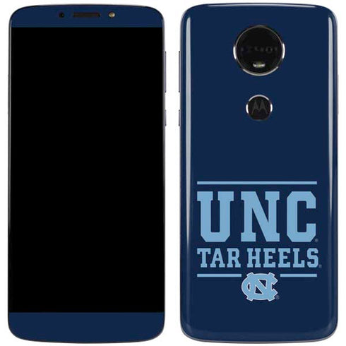 University of North Carolina Tar Heels Moto E5 Plus Skin