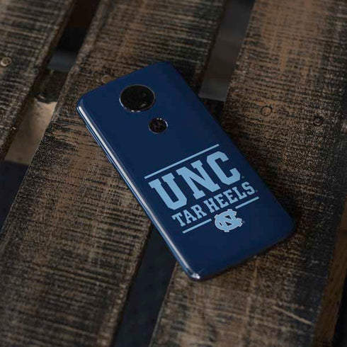 University of North Carolina Tar Heels Moto E5 Plus Skin