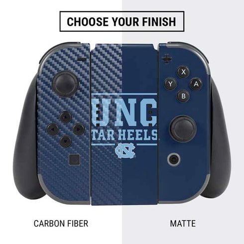 University of North Carolina Tar Heels Nintendo Switch Bundle Skin