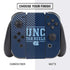 University of North Carolina Tar Heels Nintendo Switch Bundle Skin