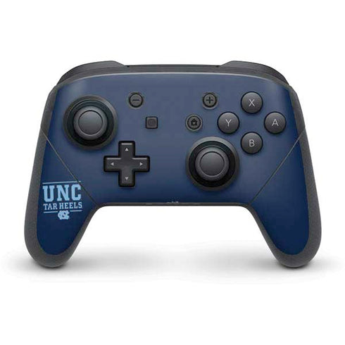 University of North Carolina Tar Heels Nintendo Switch Pro Controller Skin