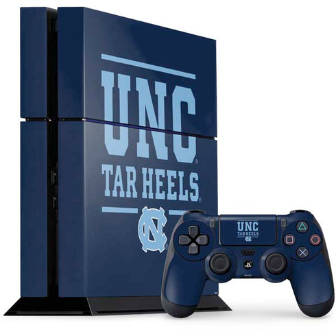 University of North Carolina Tar Heels PS4 Console and Controller Bundle Skin