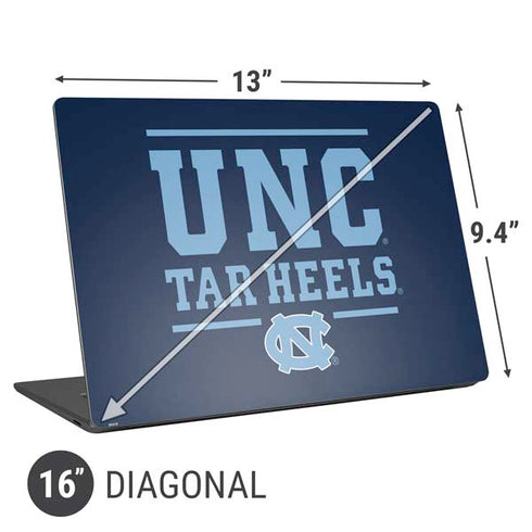 University of North Carolina Tar Heels Universal Laptop 16in (13 x 9.4in) Skin