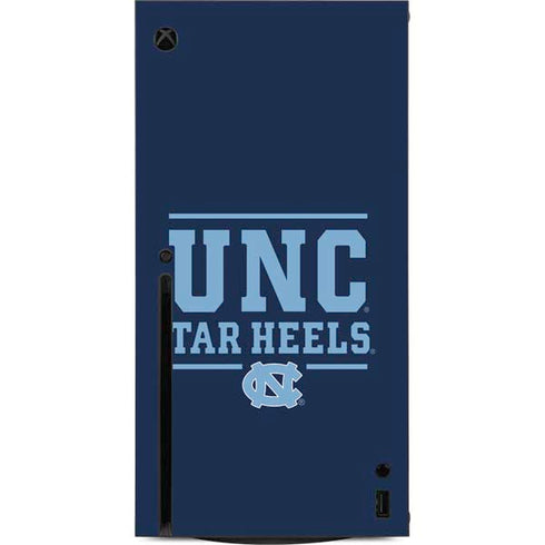 University of North Carolina Tar Heels Xbox Series X Console Skin