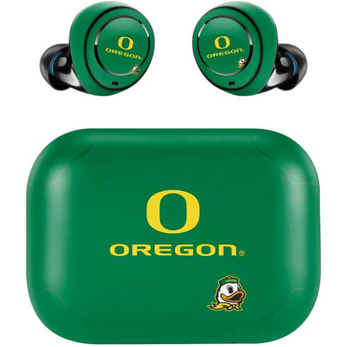 University of Oregon Yellow O with Text Amazon Echo Buds Skin
