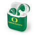 University of Oregon Yellow O with Text Apple AirPods Skin