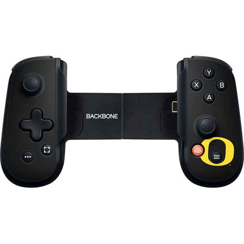 University of Oregon Split on Black Backbone One for iPhone Game Controller Skin