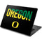 University of Oregon Split on Black Dell Chromebook Skin