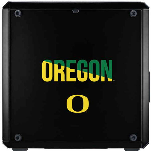 University of Oregon Split on Black Cooler Master MasterBox Q300L Mini Tower Skin