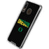 University of Oregon Split on Black Galaxy A30 Clear Case