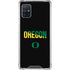 University of Oregon Split on Black Galaxy A51 5G Clear Case