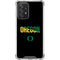 University of Oregon Split on Black Galaxy A52 5G Clear Case