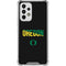 University of Oregon Split on Black Galaxy A53 5G Clear Case
