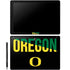 University of Oregon Split on Black Galaxy Book 12in Skin