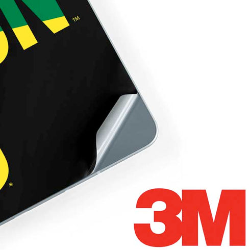 University of Oregon Split on Black Galaxy Book 12in Skin