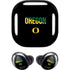University of Oregon Split on Black Galaxy Buds Pro Skin