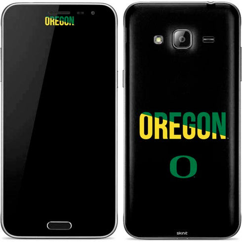 University of Oregon Split on Black Galaxy J3 Skin
