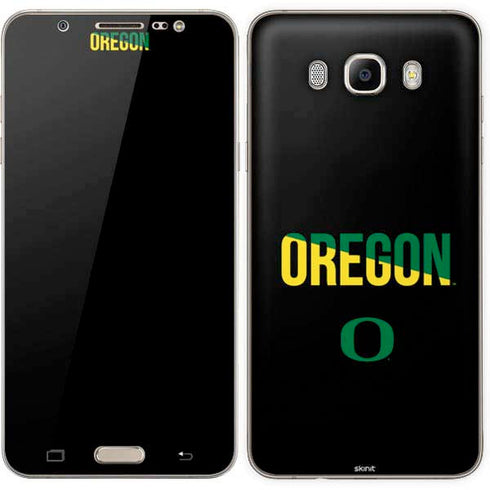 University of Oregon Split on Black Galaxy J7 Skin