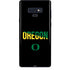 University of Oregon Split on Black Galaxy Note 9 Skin