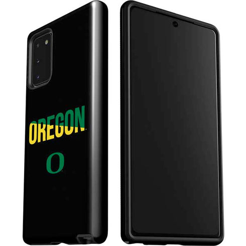 University of Oregon Split on Black Galaxy Note20 5G Pro Case
