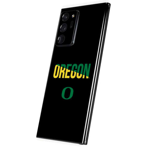 University of Oregon Split on Black Galaxy Note20 Ultra 5G Skin