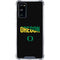 University of Oregon Split on Black Galaxy S20 FE Clear Case