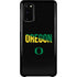 University of Oregon Split on Black Galaxy S20 Lite Case