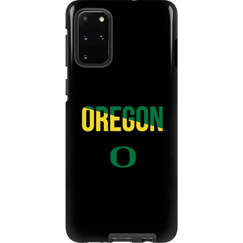 University of Oregon Split on Black Galaxy S20 Plus Pro Case