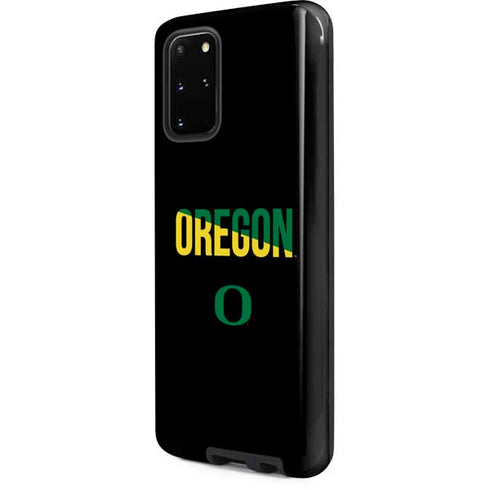 University of Oregon Split on Black Galaxy S20 Plus Pro Case
