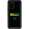 University of Oregon Split on Black Galaxy S20 Plus Waterproof Case