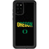 University of Oregon Split on Black Galaxy S20 Plus Waterproof Case