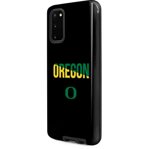 University of Oregon Split on Black Galaxy S20 Pro Case