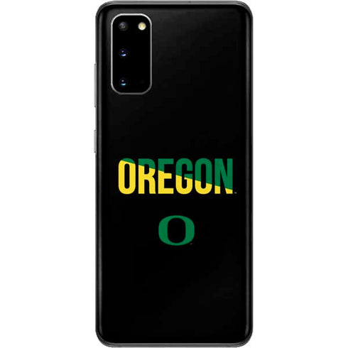 University of Oregon Split on Black Galaxy S20 Skin