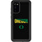 University of Oregon Split on Black Galaxy S20 Waterproof Case