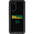 University of Oregon Split on Black Galaxy S20 Waterproof Case