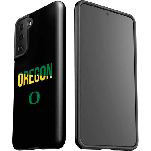 University of Oregon Split on Black Galaxy S21 FE Pro Case
