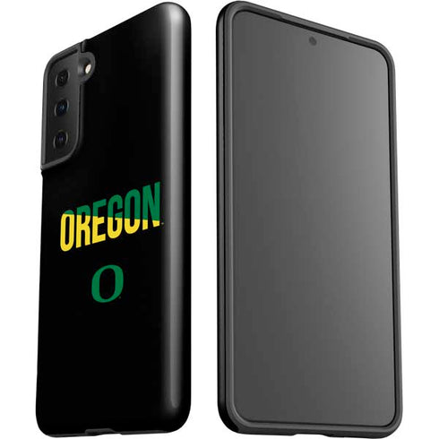 University of Oregon Split on Black Galaxy S21 Plus 5G Pro Case