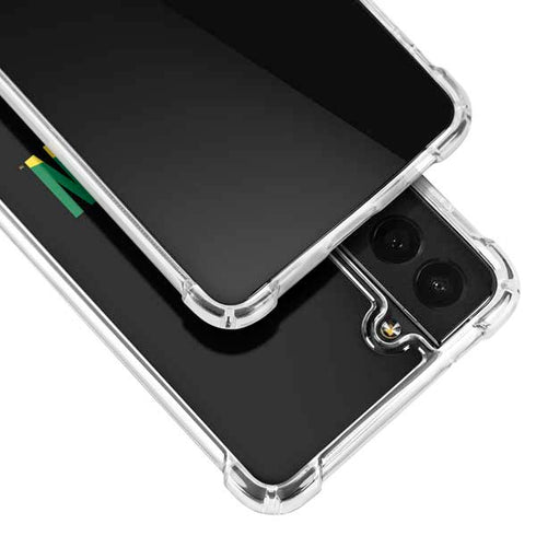 University of Oregon Split on Black Galaxy S22 Plus Clear Case