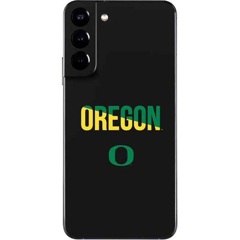 University of Oregon Split on Black Galaxy S22 Plus Skin
