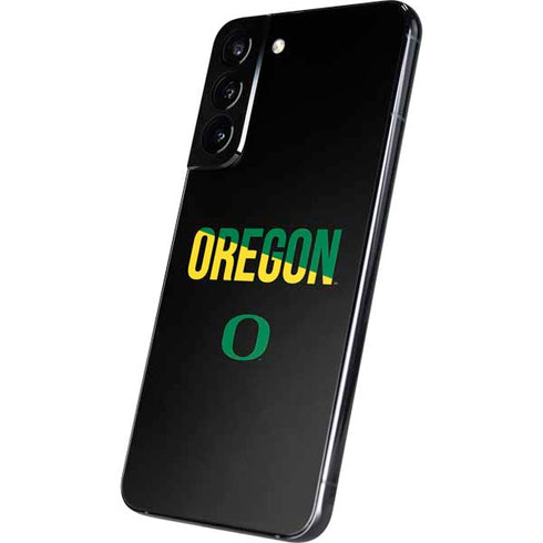 University of Oregon Split on Black Galaxy S22 Plus Skin