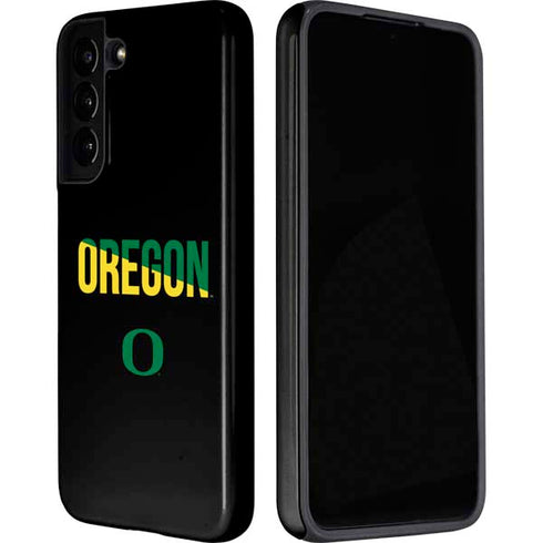 University of Oregon Split on Black Galaxy S22 Pro Case