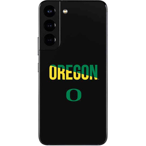 University of Oregon Split on Black Galaxy S22 Skin