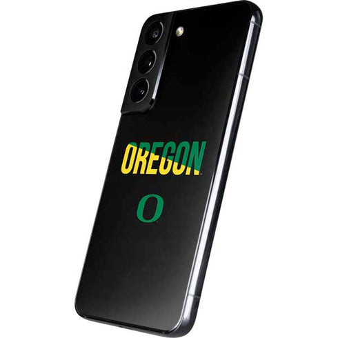 University of Oregon Split on Black Galaxy S22 Skin