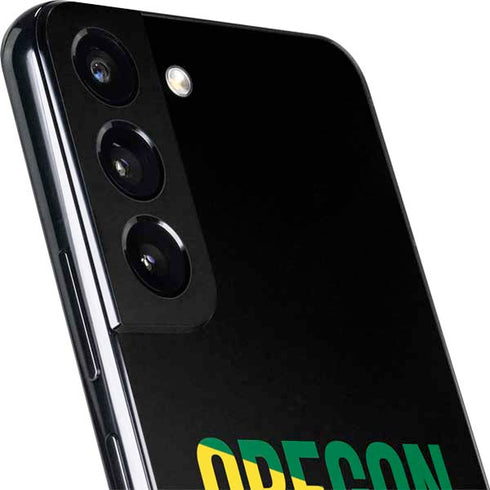 University of Oregon Split on Black Galaxy S22 Skin