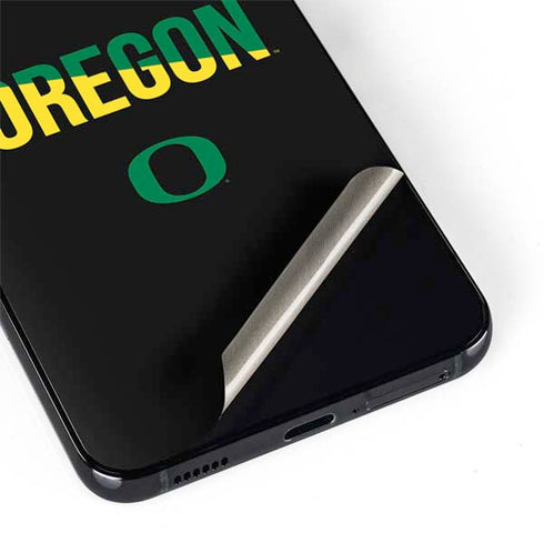 University of Oregon Split on Black Galaxy S22 Skin