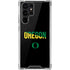 University of Oregon Split on Black Galaxy S22 Ultra Clear Case