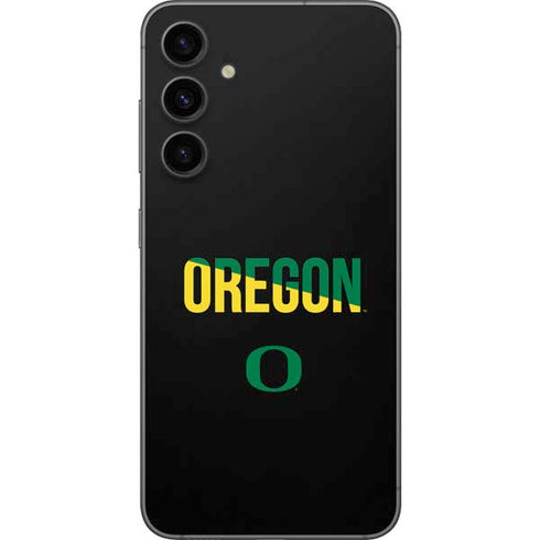University of Oregon Split on Black Galaxy S23 FE Skin